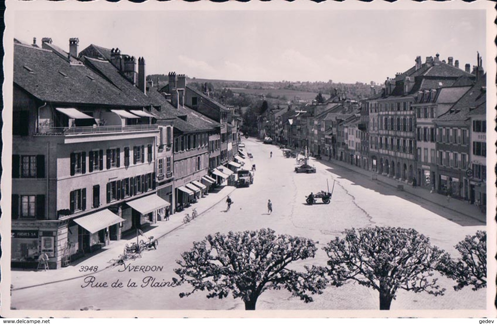 Yverdon, Rue De La Plaine (3948) - Yverdon-les-Bains 