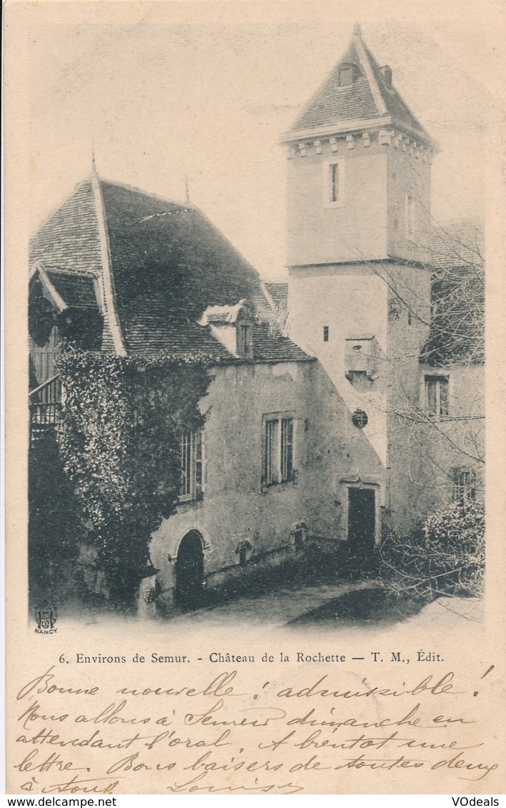 CPA - France - (21) Côte D'Or - Semur - Château De La Rochette - Semur