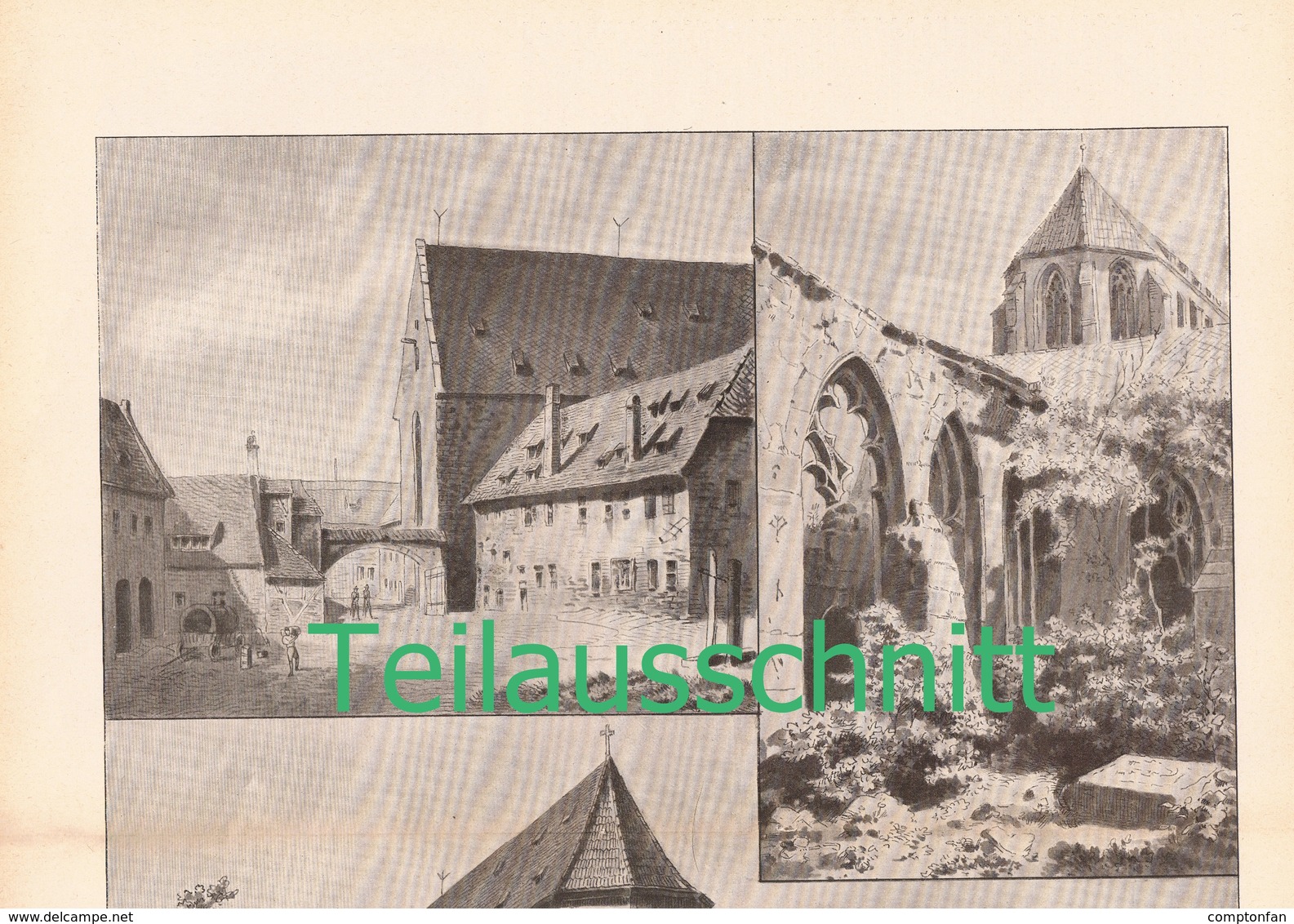 A102 127 Germanische Nationalmuseum Nürnberg  1 Artikel Mit Ca. 9 Bildern Von 1902 !! - Museen & Ausstellungen