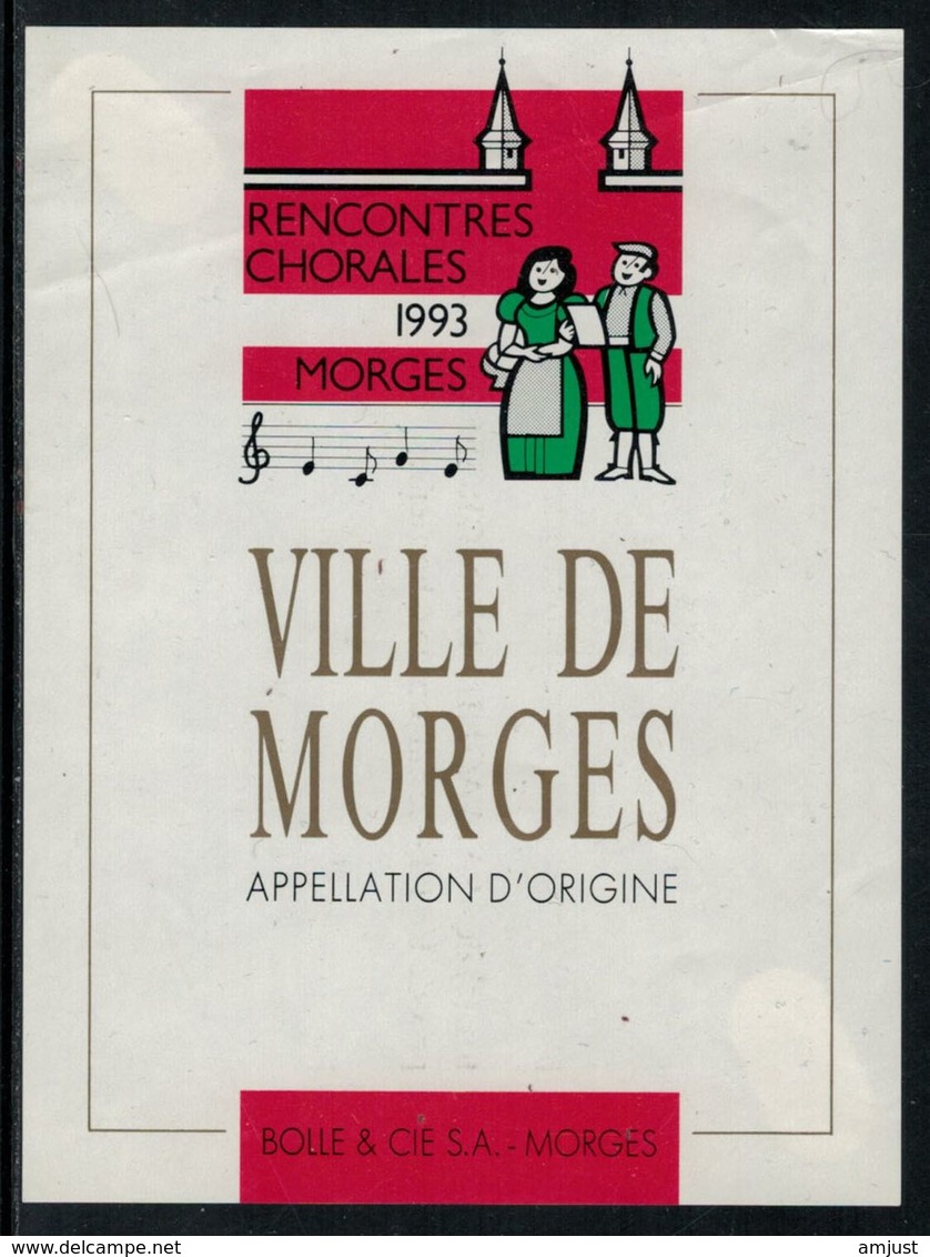 Rare // Etiquette De Vin // Musique // Morges, Rencontres Chorales 1993 - Musik