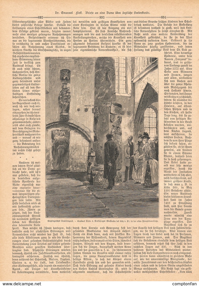 a102 129 - Rothenburg Tauber 1 Artikel mit ca. 20 Bildern von 1890 !!