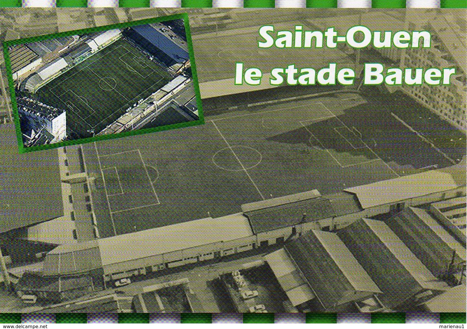 Saint-Ouen Stade Bauer Du Red Star Stadio Stadion Stadium Estadio - Football