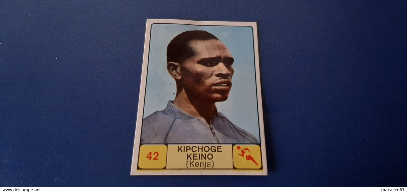 Figurina Panini Campioni Dello Sport 1968 - 042 Kipchoge Keino - Edition Italienne