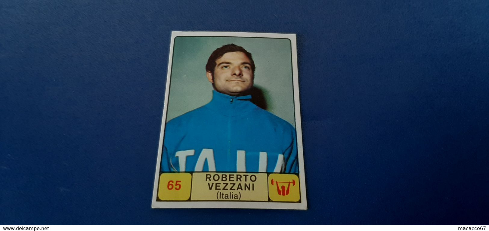 Figurina Panini Campioni Dello Sport 1968 - 065 Roberto Vezzani - Edition Italienne