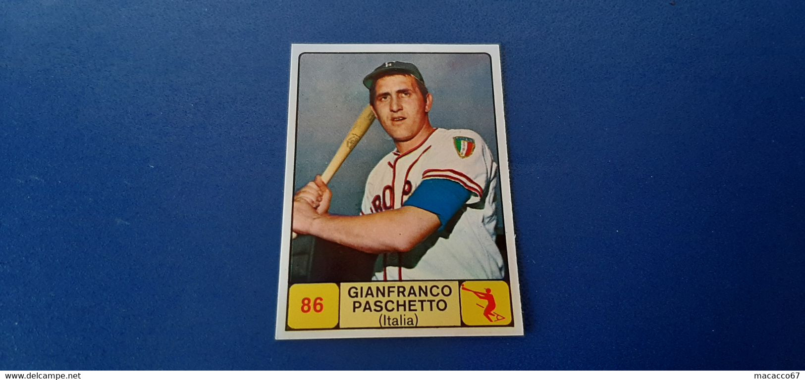 Figurina Panini Campioni Dello Sport 1968 - 086 Gianfranco Paschetto - Edition Italienne