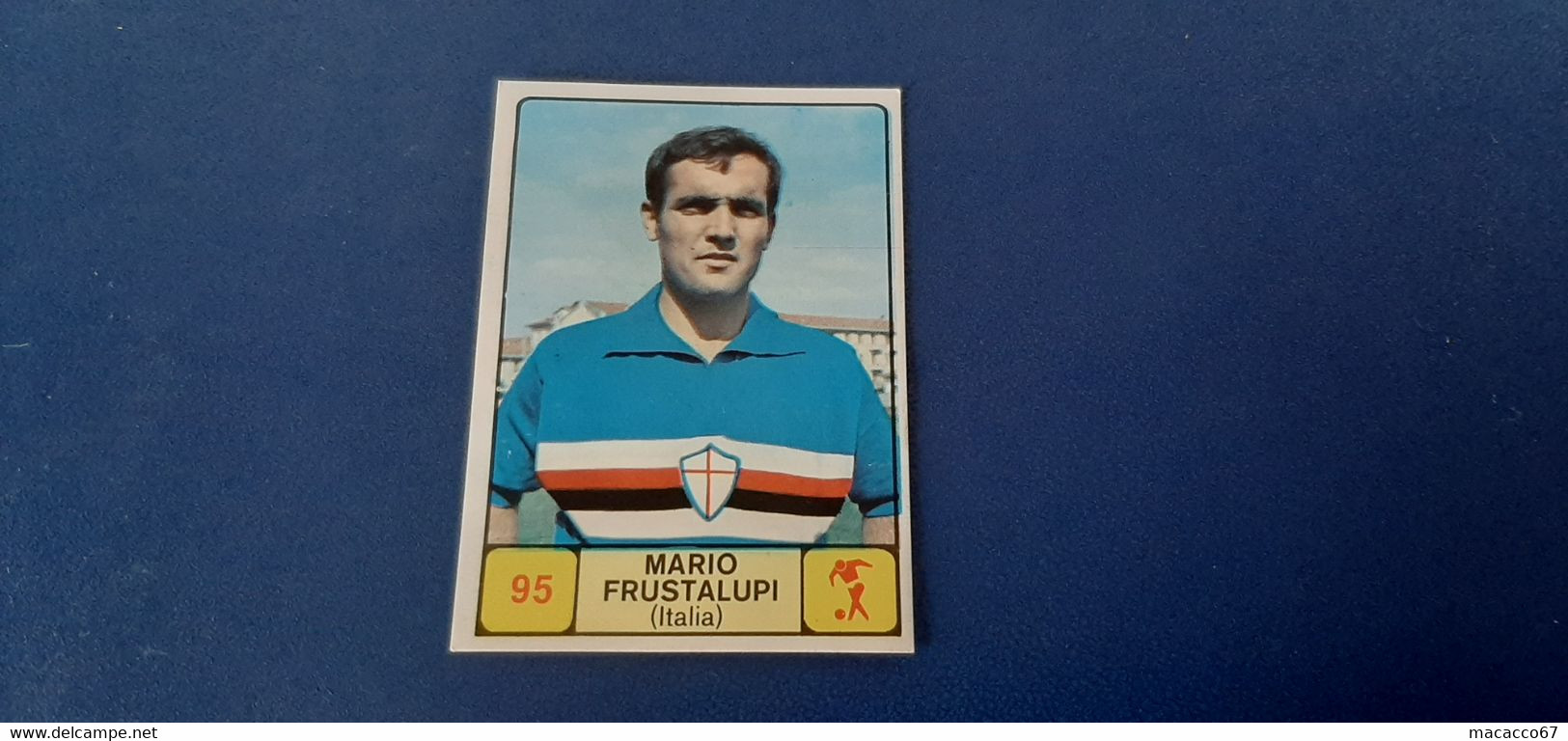 Figurina Panini Campioni Dello Sport 1968 - 095 Mario Frustalupi - Edition Italienne