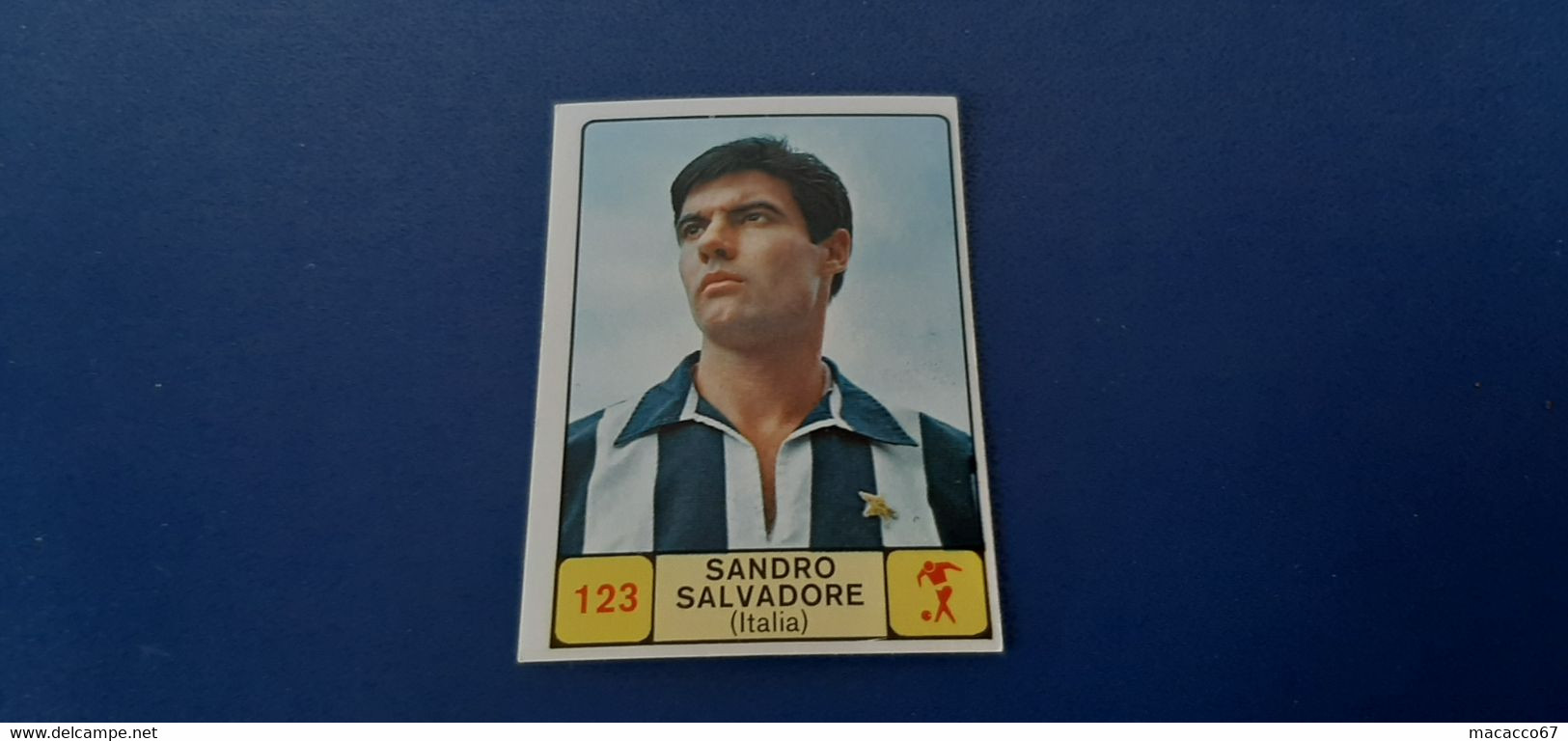 Figurina Panini Campioni Dello Sport 1968 - 123 Sandro Salvadore - Edition Italienne