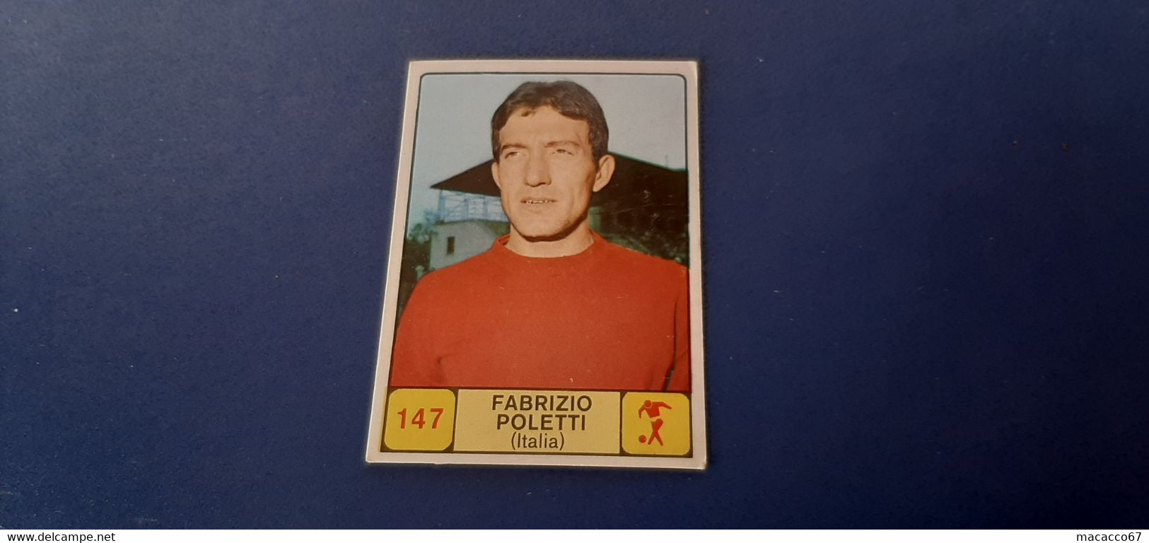 Figurina Panini Campioni Dello Sport 1968 - 147 Fabrizio Poletti - Edizione Italiana