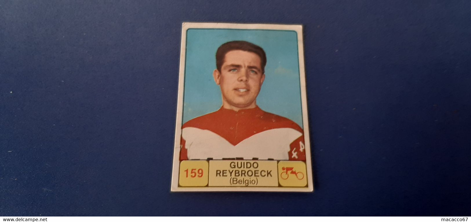 Figurina Panini Campioni Dello Sport 1968 - 159 Guido Reybroeck - Edizione Italiana