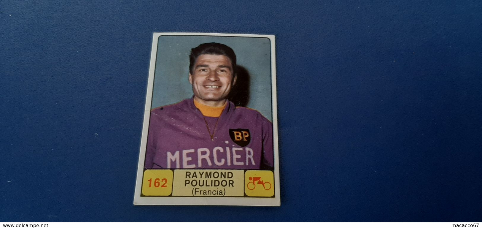 Figurina Panini Campioni Dello Sport 1968 - 162 Raymond Poulidor - Edition Italienne