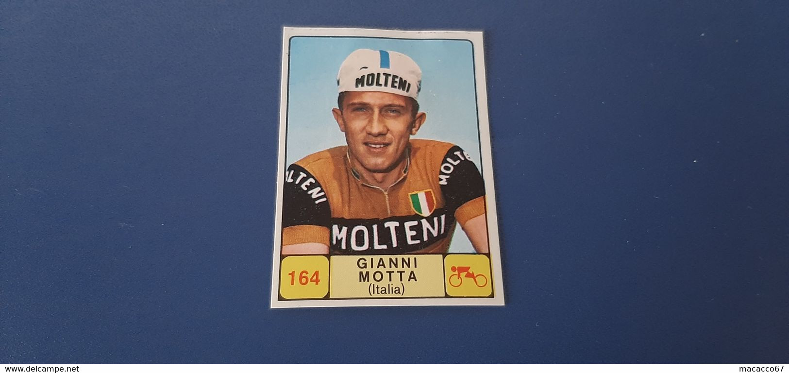 Figurina Panini Campioni Dello Sport 1968 - 164 Gianni Motta - Edizione Italiana