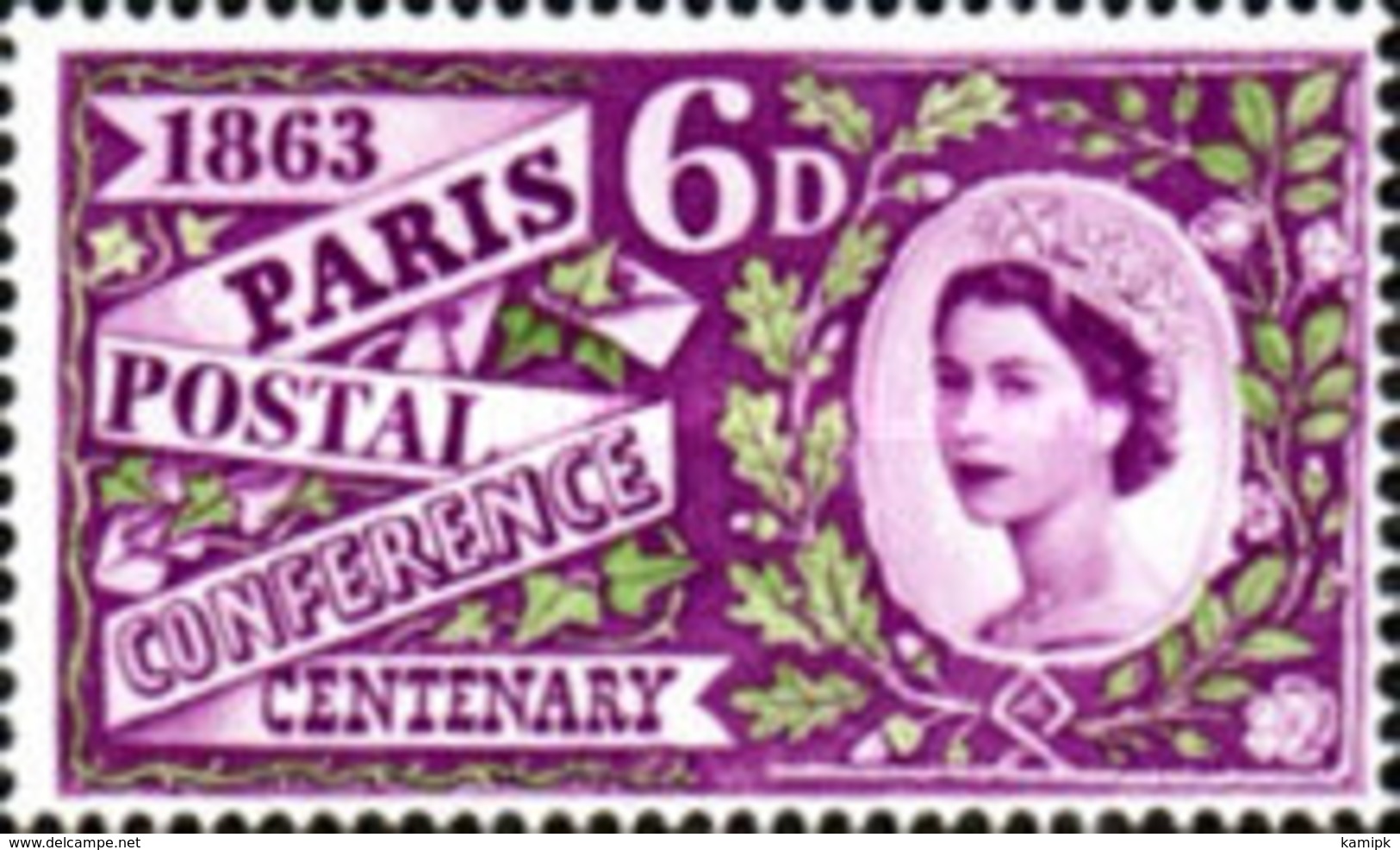 USED  STAMPS Great-Britain - The 100th Anniversary Of The First Inter. - 1963 - Gebruikt