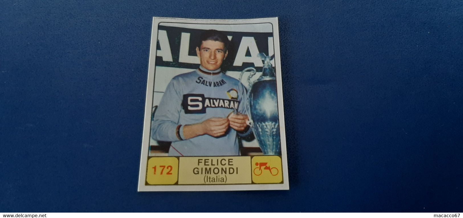 Figurina Panini Campioni Dello Sport 1968 - 172 Felice Gimondi - Edition Italienne