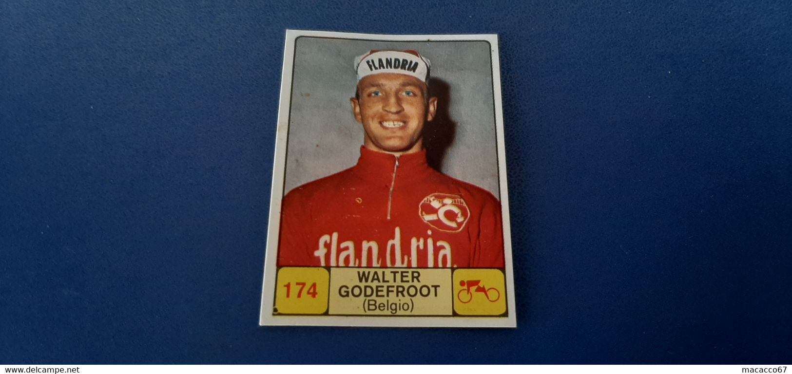 Figurina Panini Campioni Dello Sport 1968 - 174 Walter Godefroot - Edizione Italiana