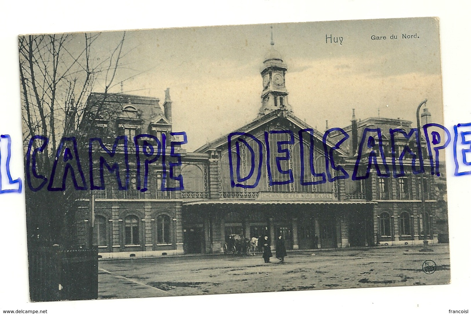 Huy. Gare Du Nord. Carte Animée. NELS - Huy