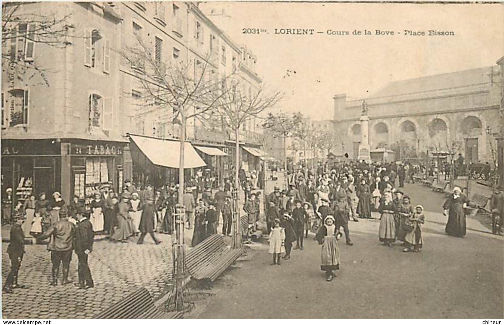 LORIENT COURS DE LA BOVE PLACE BISSON LE BUREAU DE TABAC - Lorient