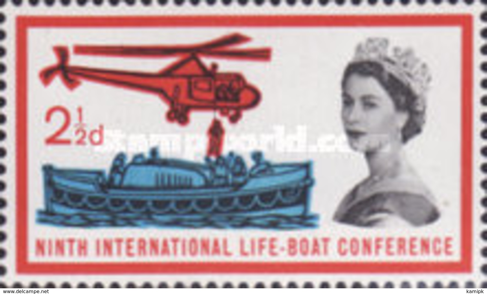 USED  STAMPS Great-Britain - The 9th Anniversary Of Lifeboat Under Sa - 1963 - Used Stamps