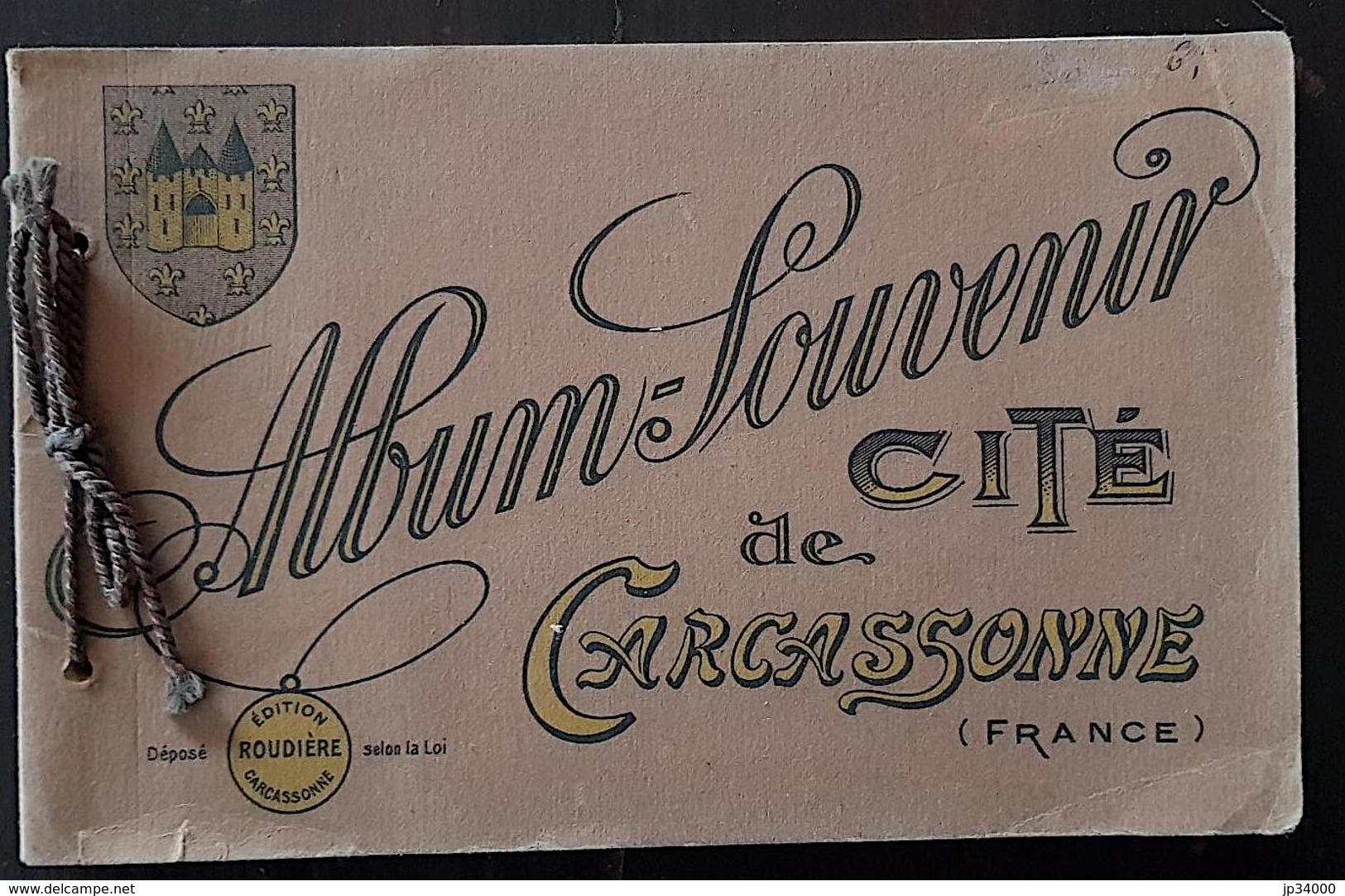 ALBUM SOUVENIR CITE DE CARCASSONNE (grand Format) - Languedoc-Roussillon
