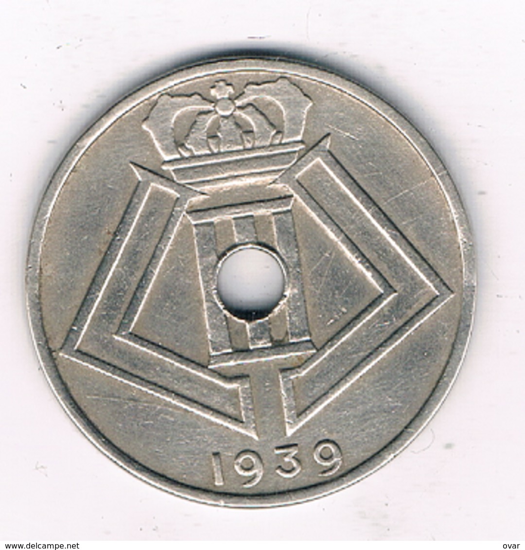 25 CENTIMES  1939 FR   BELGIE /0539/ - 25 Centimes