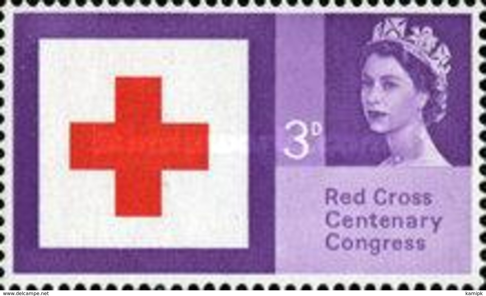 USED  STAMPS Great-Britain - The 100th Anniversary Of Red Cross	 - 1963 - Used Stamps