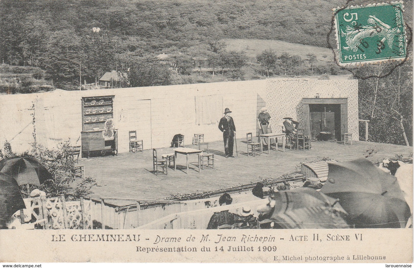 76 - LILLEBONNE - Le Chemineau - Drame De M.Jean Richepin - Acte II, Scène VI - Lillebonne