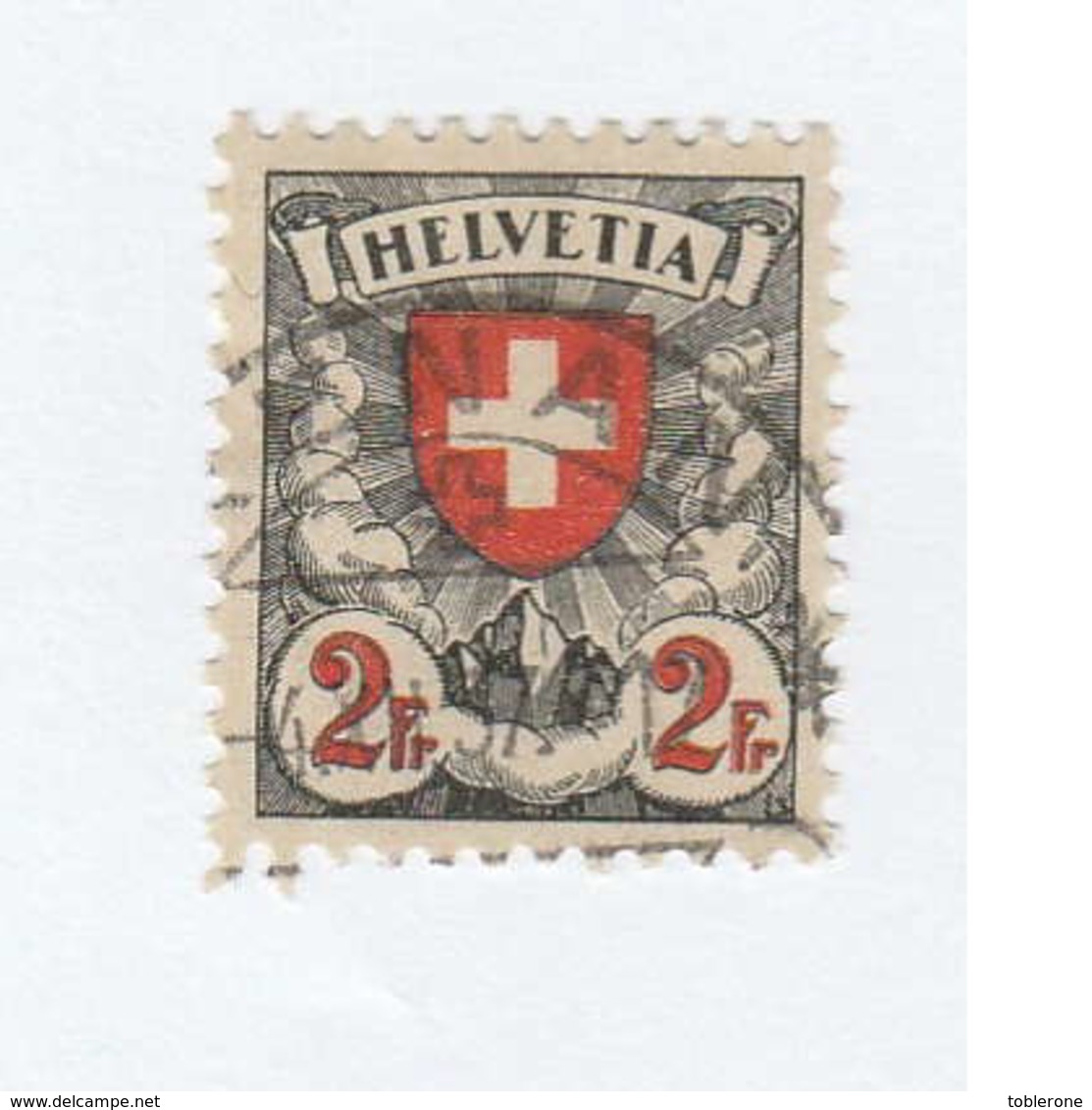 SUISSE  N° 211 Ob   Cote 9,00 Euros - Used Stamps