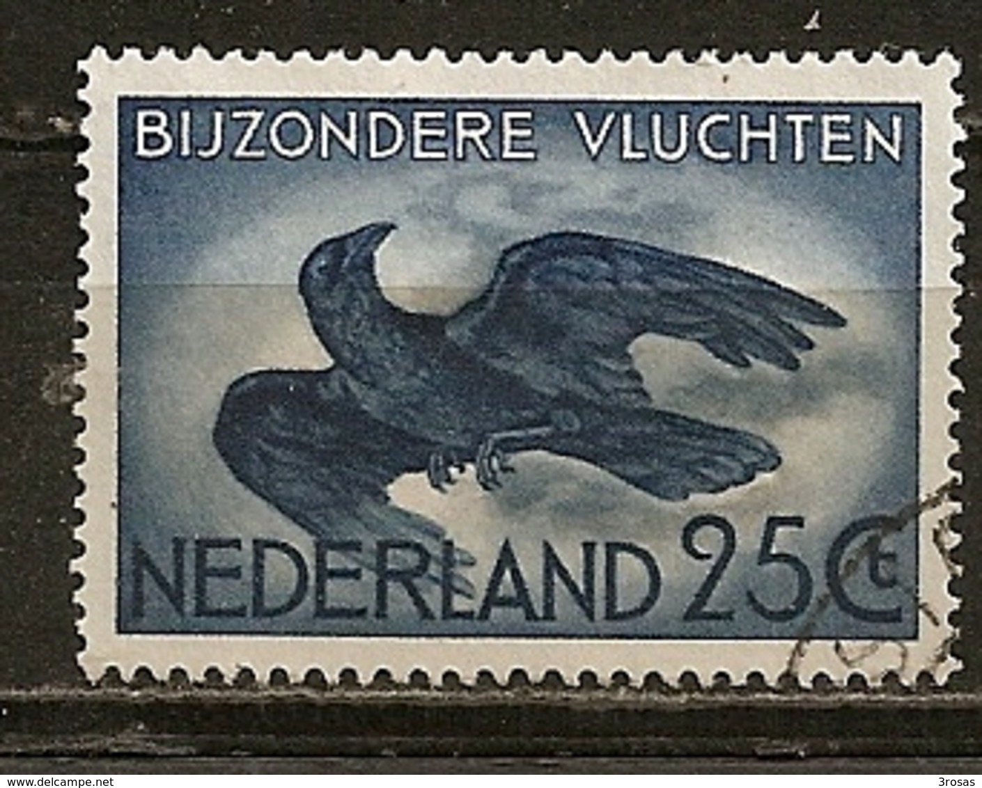 Pays-Bas Netherlands 1953 Oiseau Bird Obl - Correo Aéreo