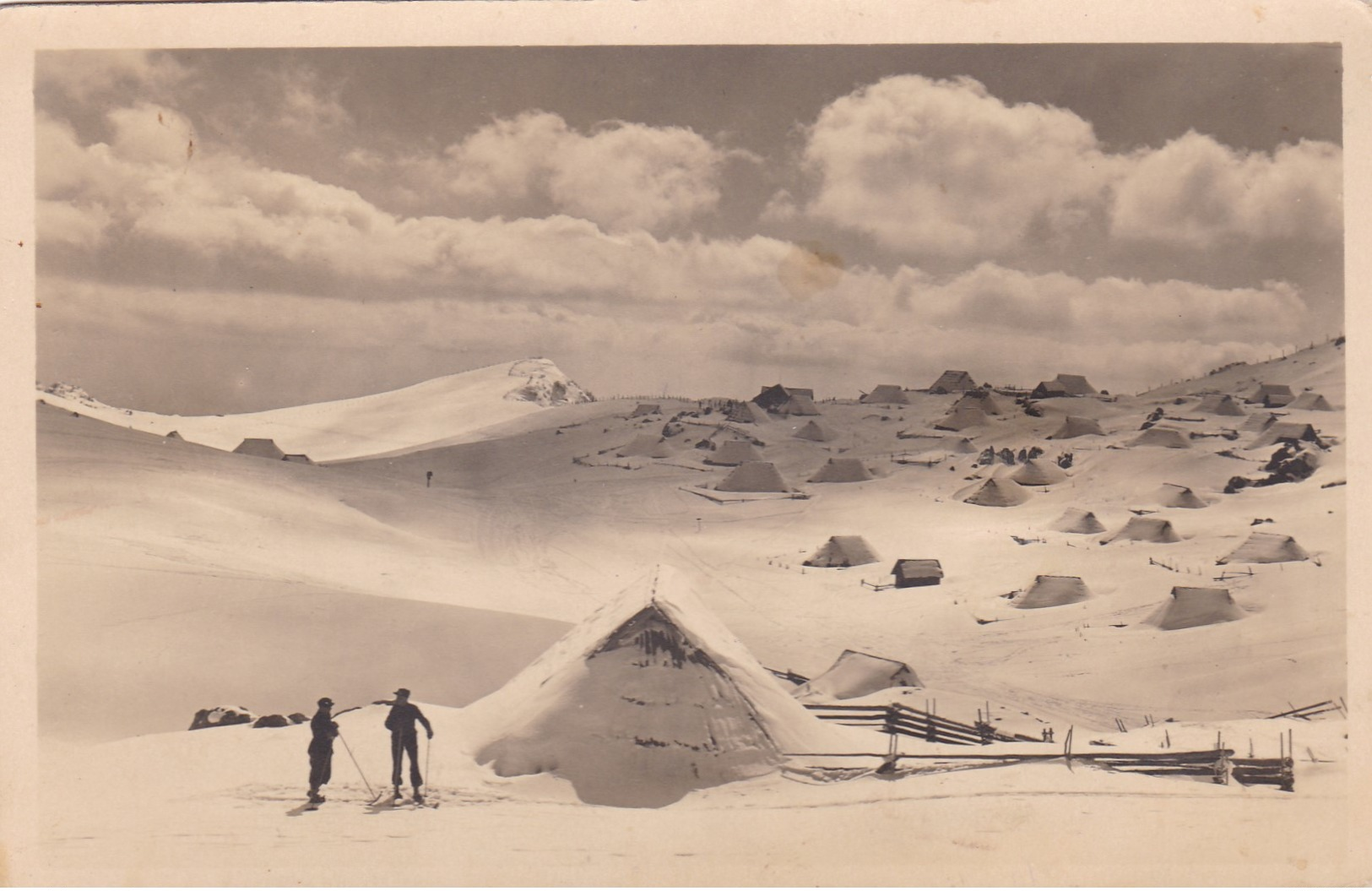 VELIKA PLANINA,SLOVENIA OLD POSTCARD (D480) - Slovénie