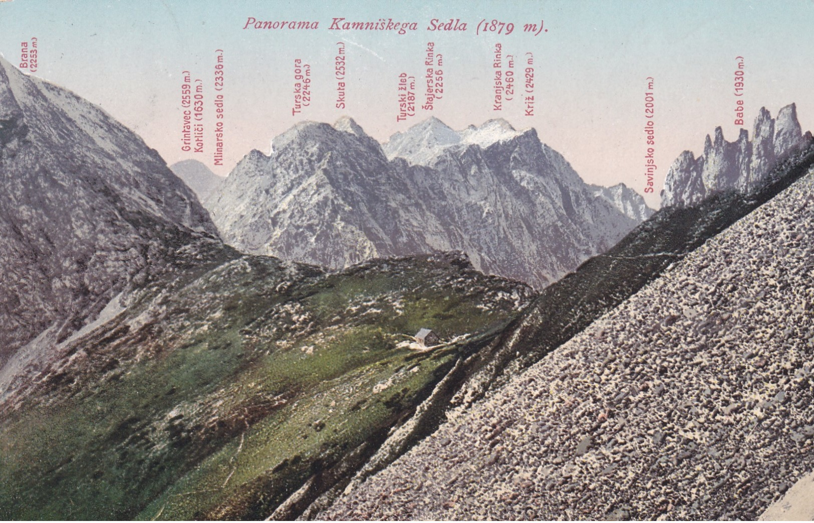 KAMNIK,KRANJSKO,SLOVENIA OLD POSTCARD (D490) - Slowenien