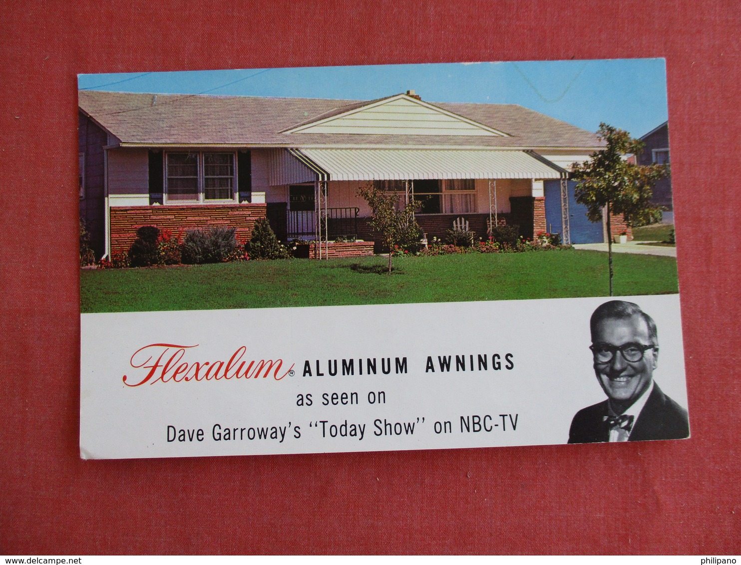 Flexalum Aluminum Awnings As Seen On Today Show NBC TV   >ref 3135 - Advertising