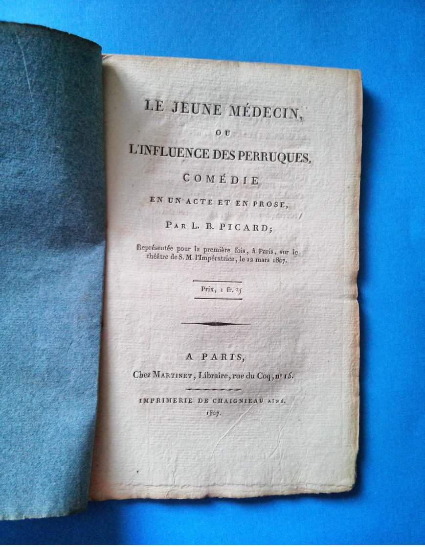 Lot de 6 pièces de théatre. Le club des dames  ou Le retour de Descartes de 1784,La Fontaine chez madame de la Sablière