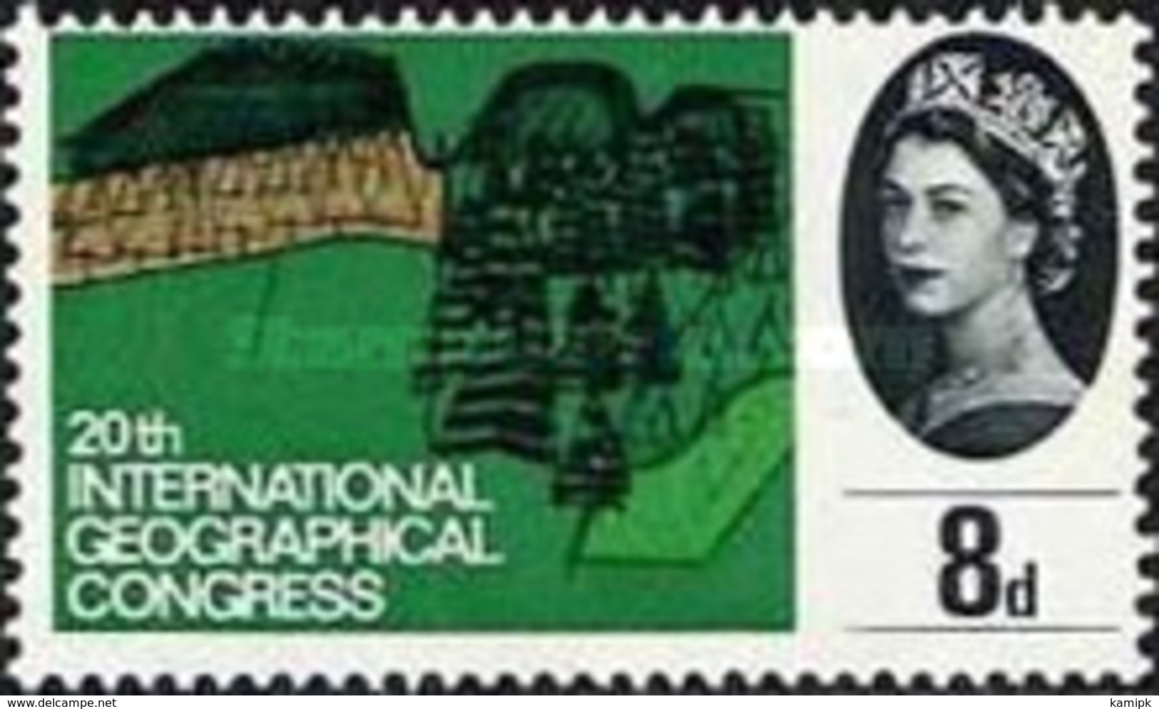 USED  STAMPS Great-Britain - The 20th Anniversary Of The International Geo Conference - 1964 - Used Stamps