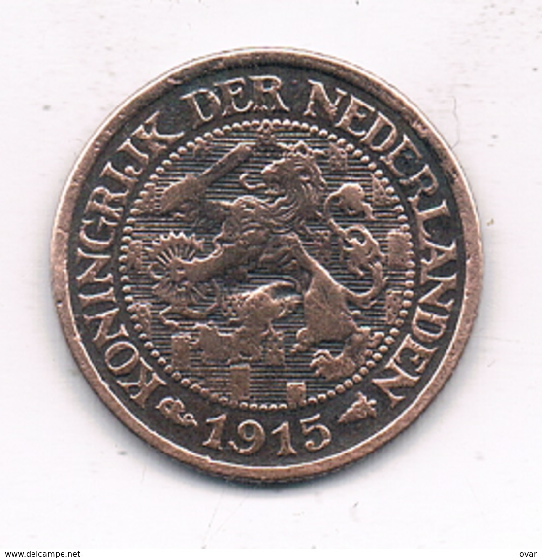 1 CENT 1915 NEDERLAND /0555/ - 1 Cent