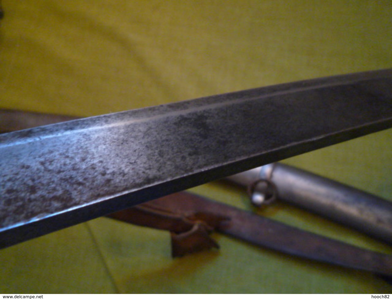 sabre de cavalerie légère 1er empire Mle an IX Manufacture Klingenthal avril 1813 avec ceinturon et dragonne