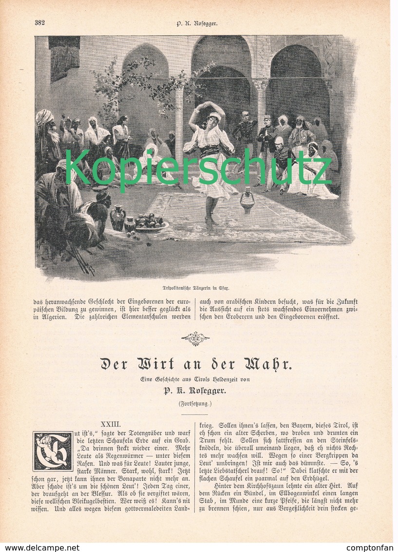 161 Franzosen In Tunesien  1 Artikel Mit 9 Bildern Von 1893 !! - Contemporary Politics