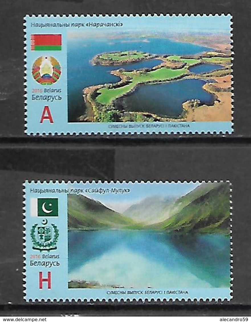 Belarus  2016 National Parks - Joint Issue With Pakistan  MNH - Belarus