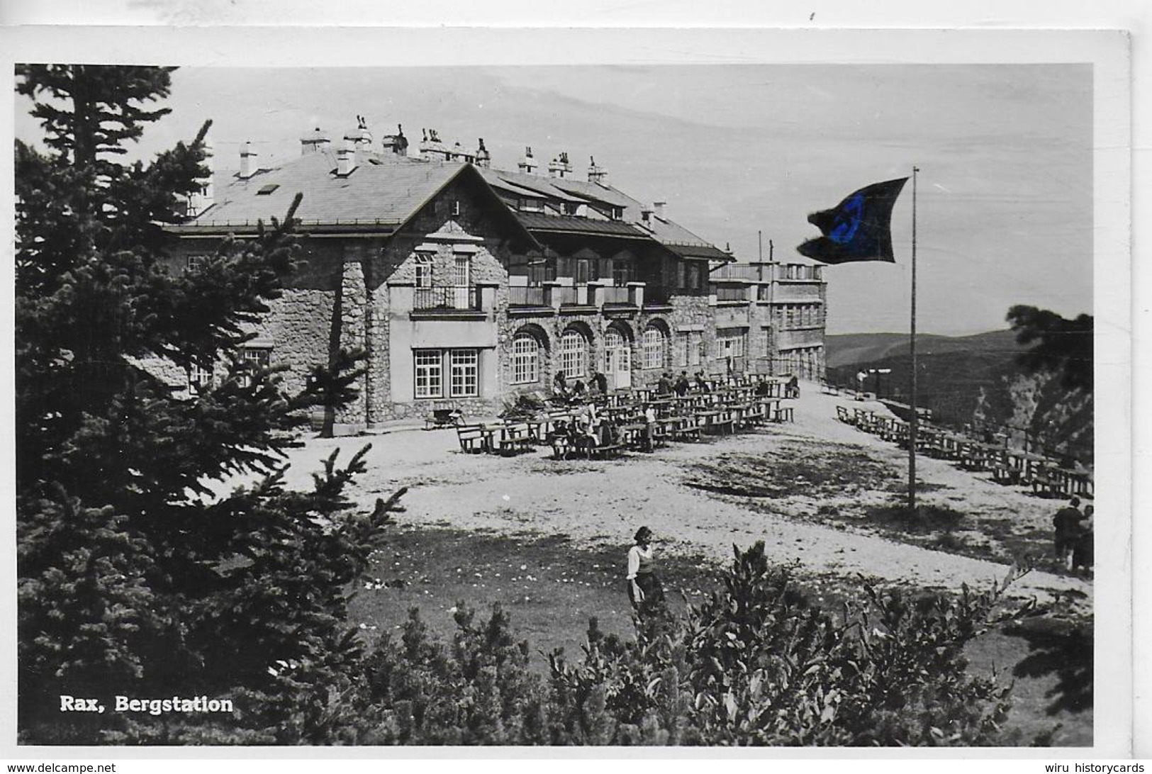 AK 0133  Rax - Bergstation Um 1940-50 - Raxgebiet