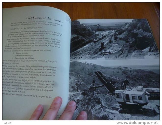 Monographie Union Minière Haut Katanga Congo Mines Charbonnages Très Belles Photos - Histoire