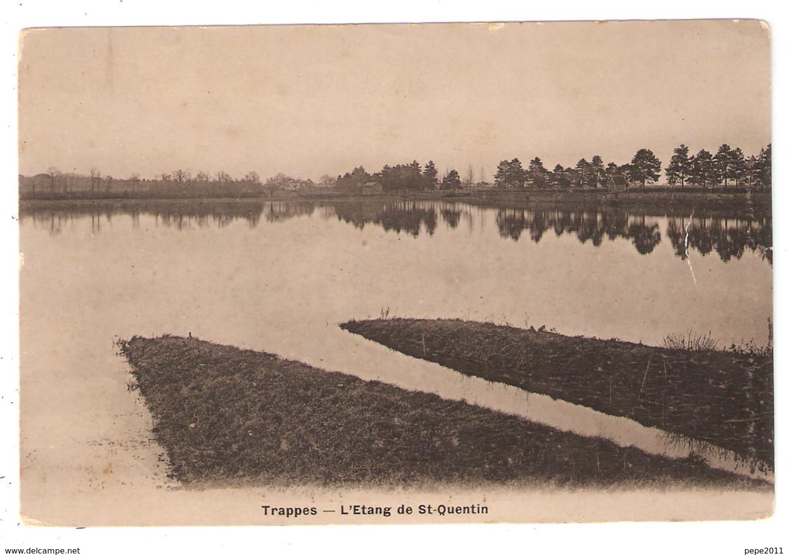CPA 78 TRAPPES - L'Etang De St Quentin (carte Peu Commune) - Trappes
