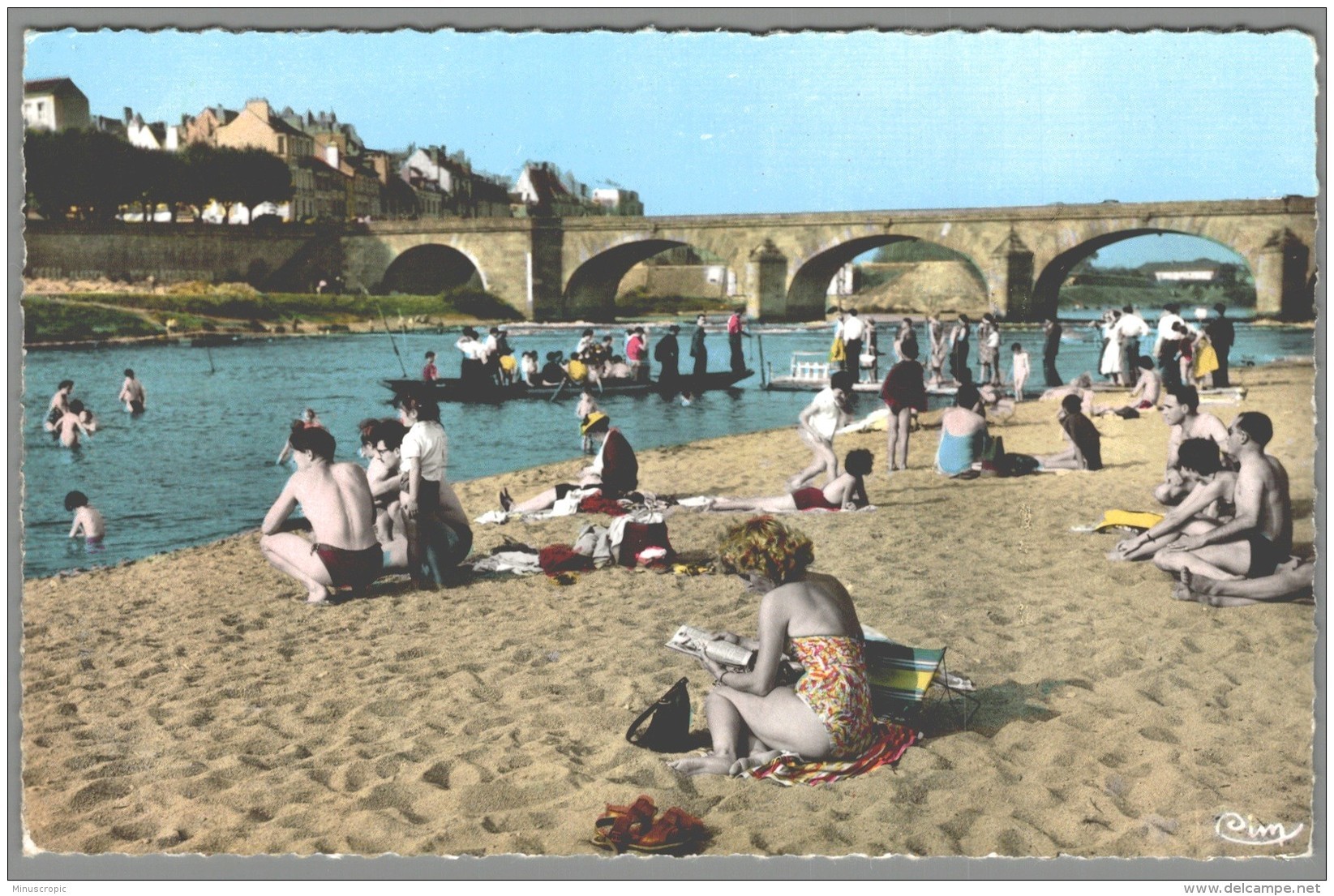 CPSM 58 - Nevers - La Plage - Nevers