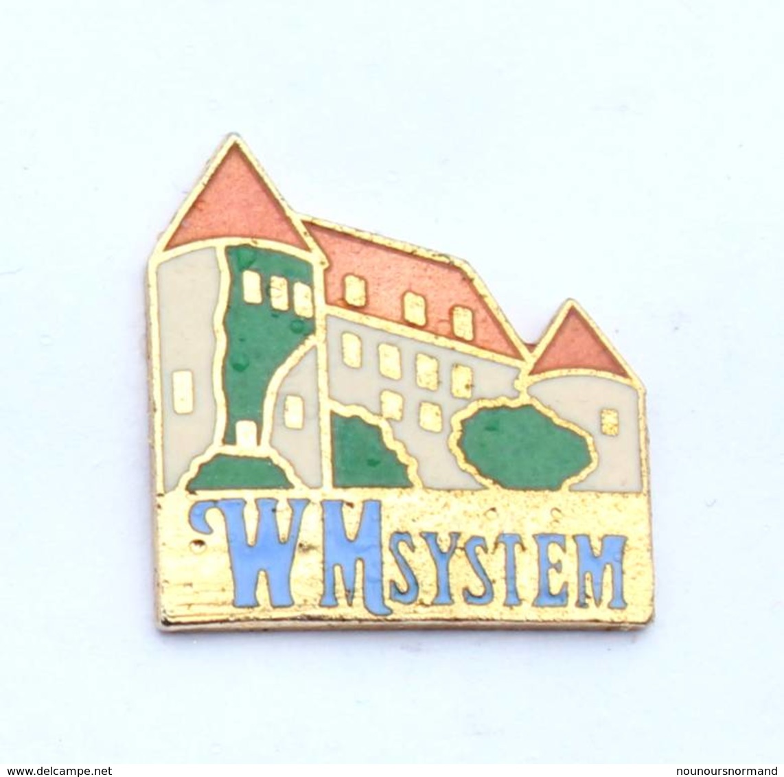 Pin's WM SYSTEM- Hotel - Chateau Ou Manoir - Bonenfant - H563 - Trademarks