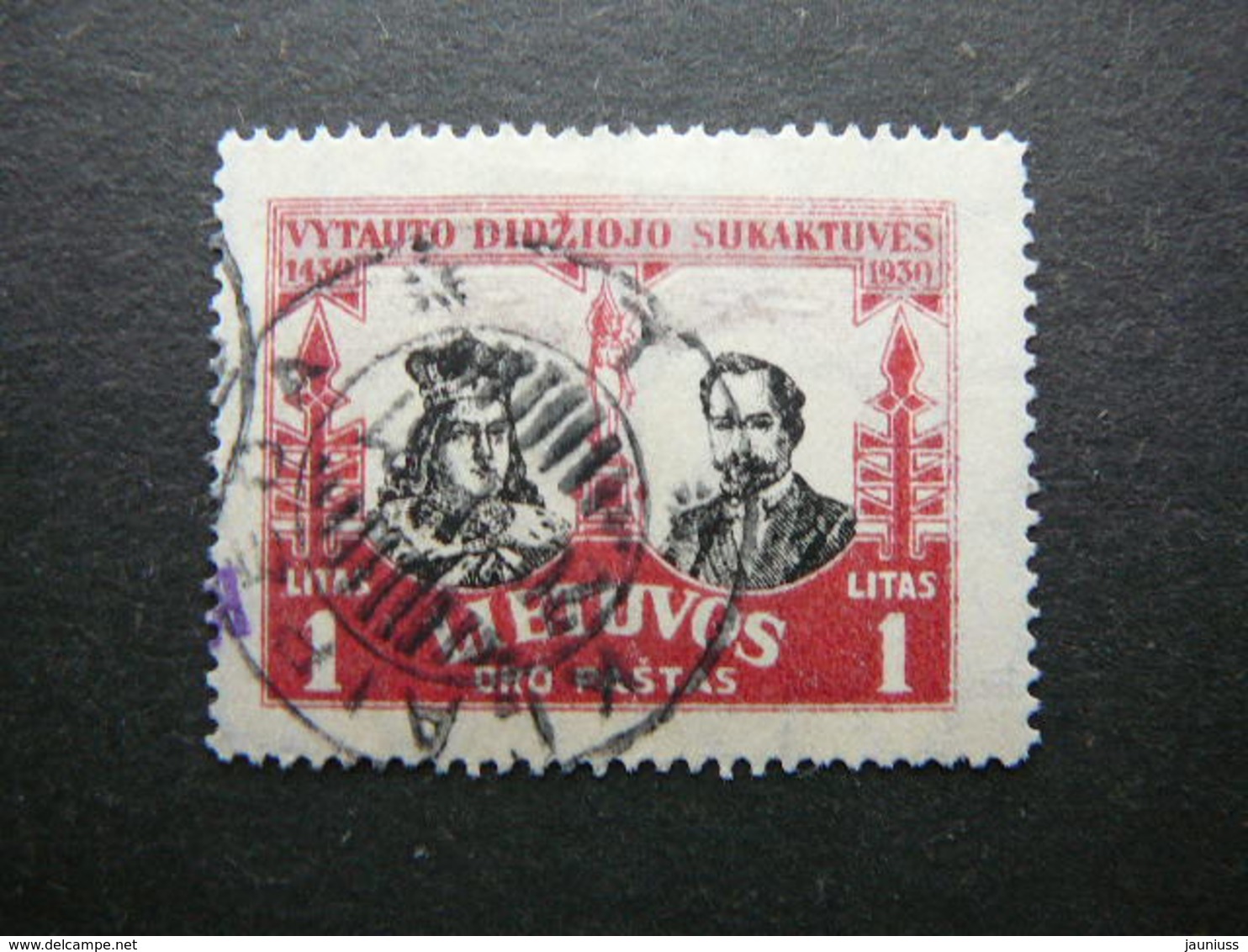 Lietuva Litauen Lituanie Litouwen Lithuania # 1930 Used # Mi. 313 - Lituanie