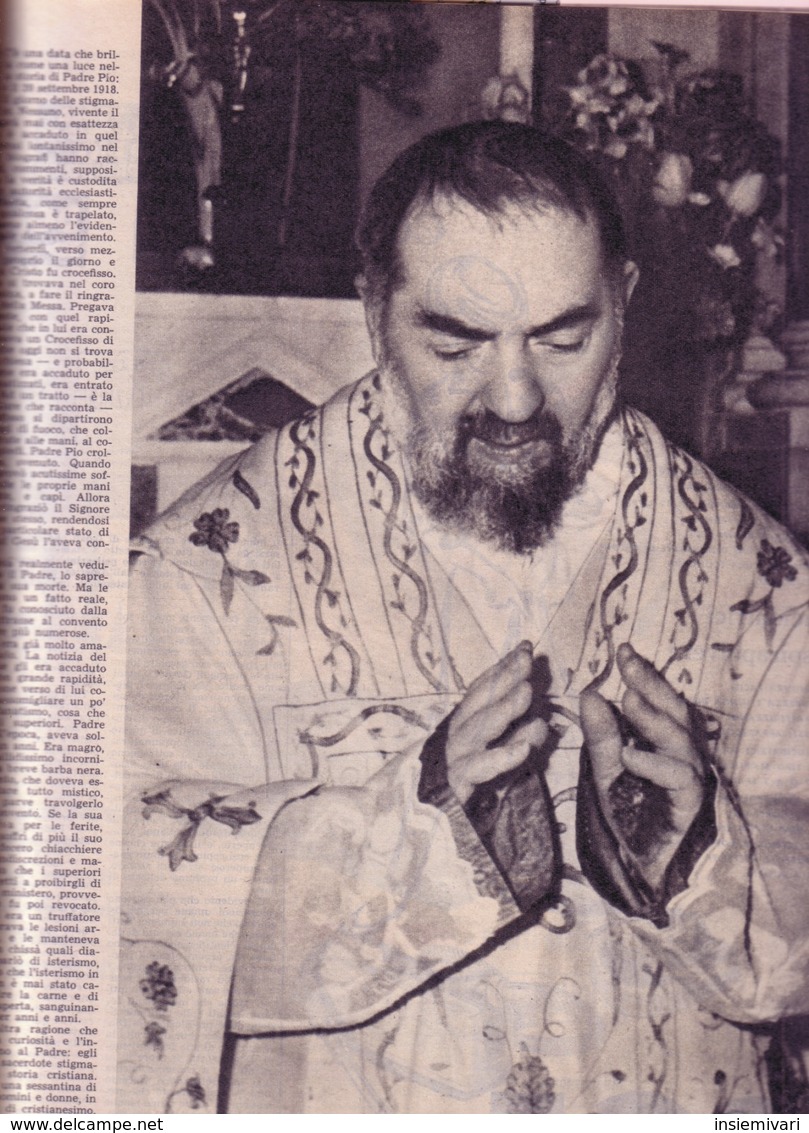 (pagine-pages)PADRE PIO  Tempo1959/43. - Altri & Non Classificati