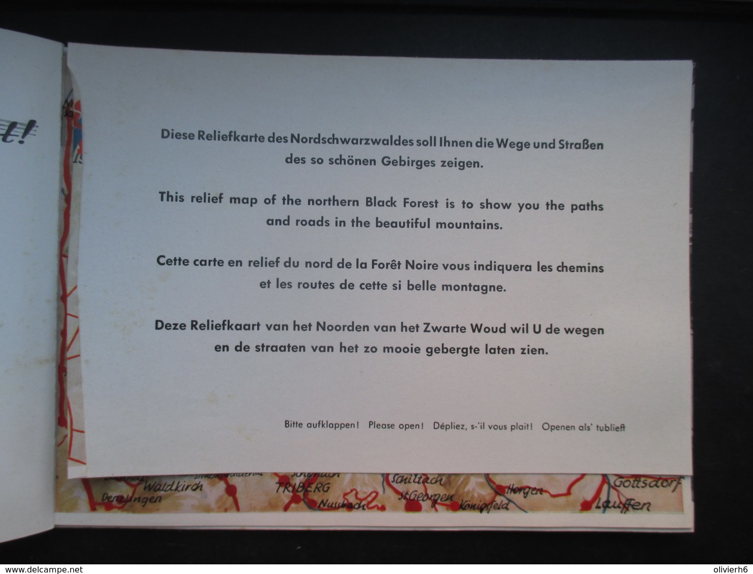 DéPLIANT TOURISTIQUE (M1903) ALLEMAGNE (2 Vues) O' SCHWARZWALD Wie Bist Du So Schön HEFT 2 Années 60 Black Forest - Dépliants Touristiques