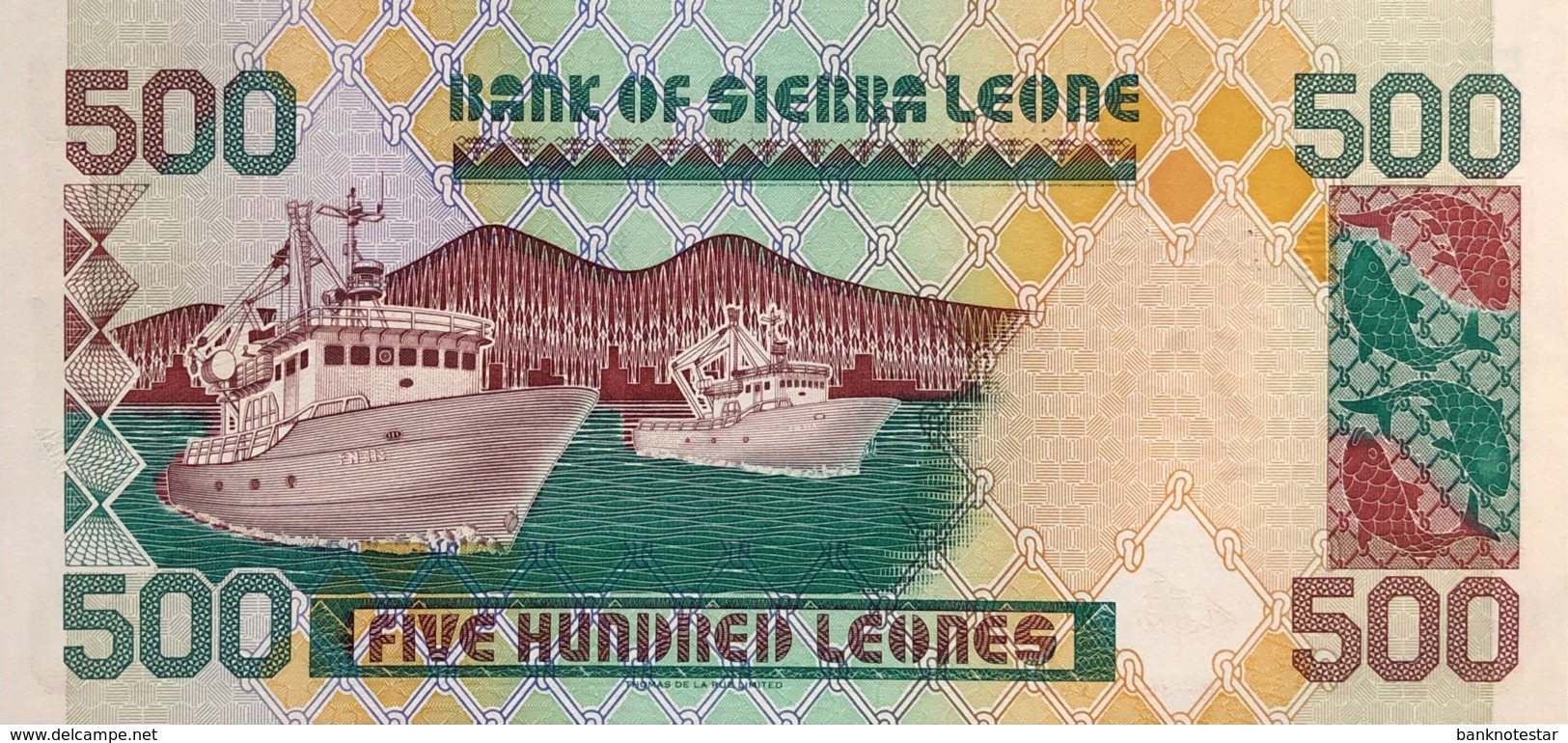 Sierra Leone 500 Leones, P-23b (15.7.1998) - UNC - Sierra Leone