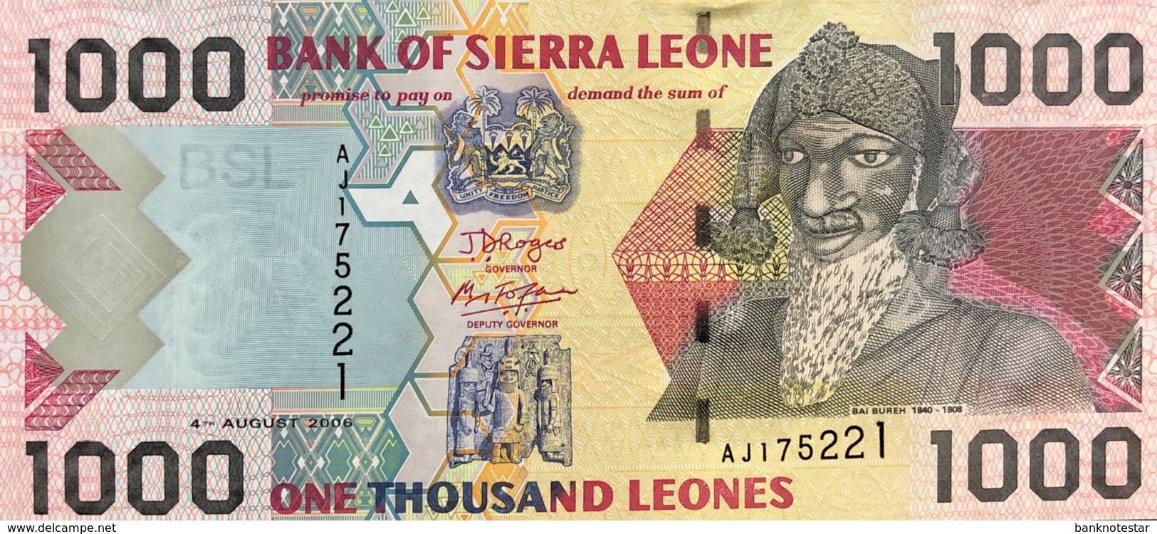 Sierra Leone 1.000 Leones, P-24c (4.8.2006) - UNC - Sierra Leone