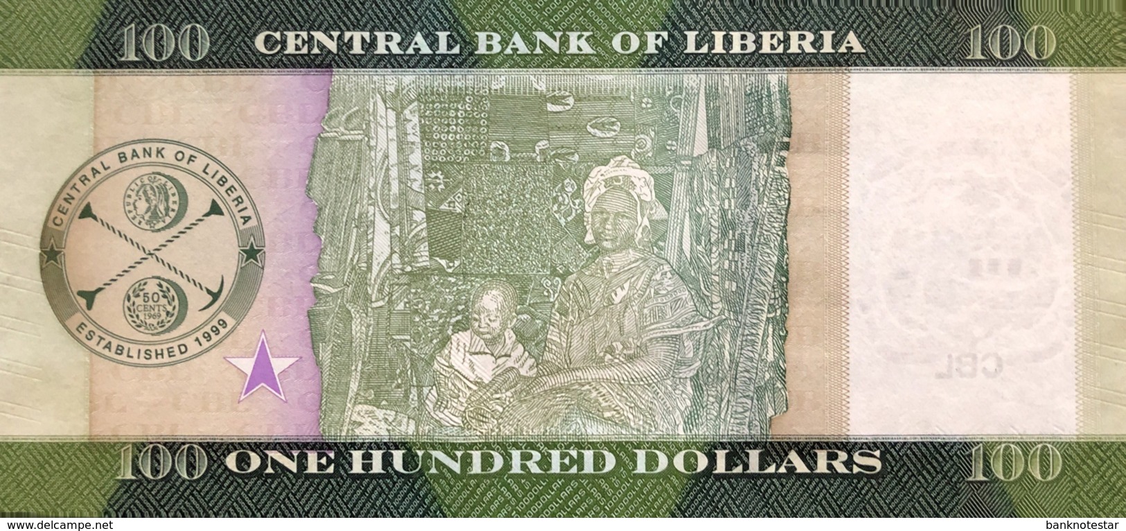 Liberia 100 Dollars, P-35 (2016) - UNC - Liberia