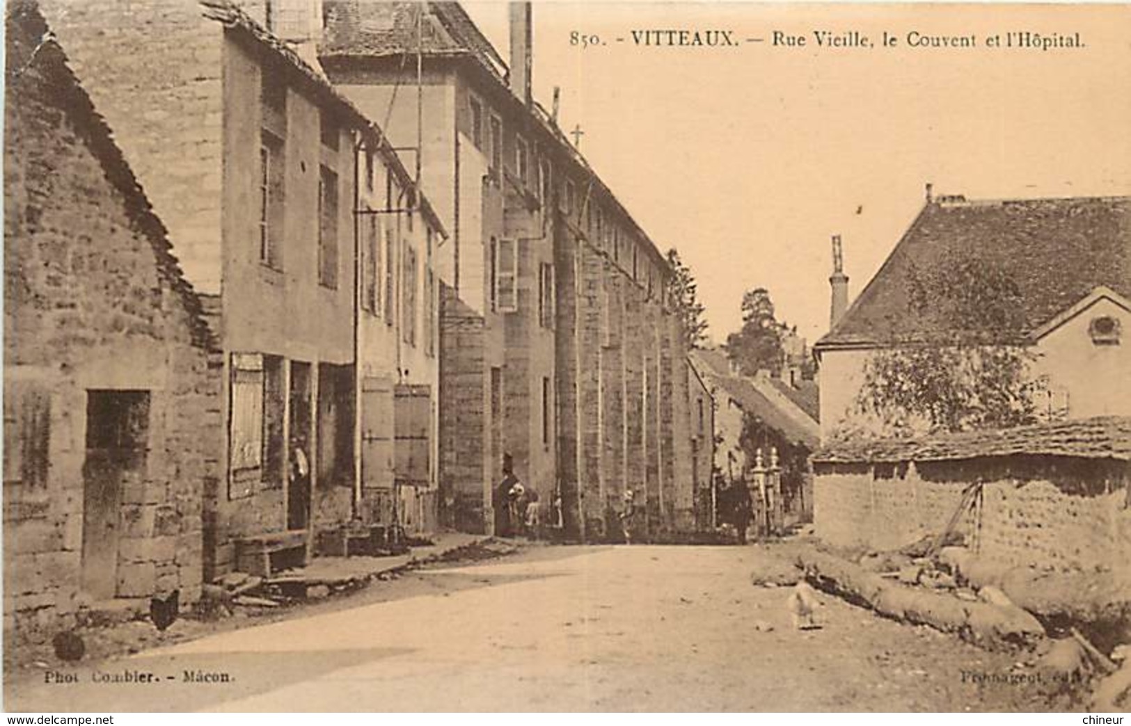 VITTEAUX RUE VIEILLE LE COUVENT ET HOPITAL - Autres & Non Classés