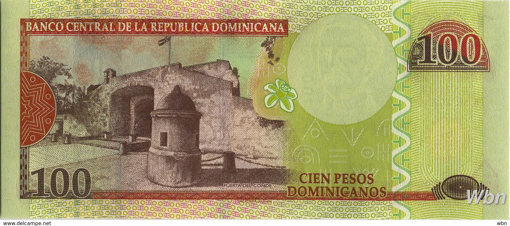 Dominican Republic 100 Pesos (P184) 2013 -UNC- - Dominicaine