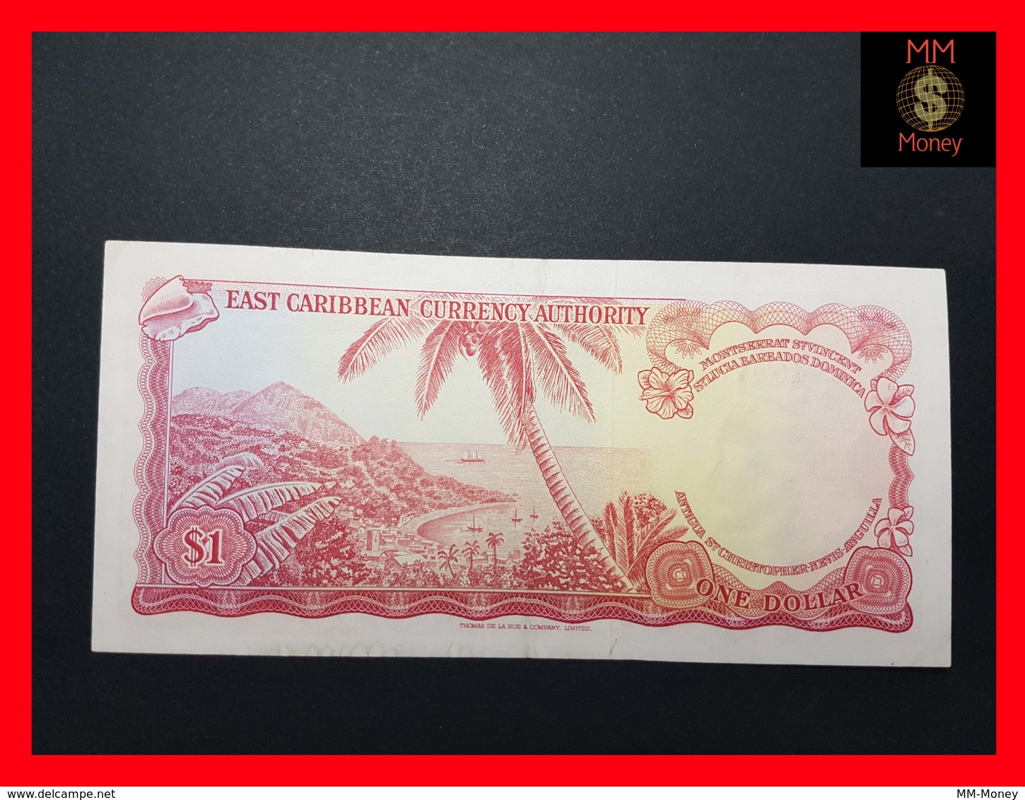 East - Eastern Caribbean 1 $ 1965  P. 13 Sig. 2  VF \ XF - Caraïbes Orientales